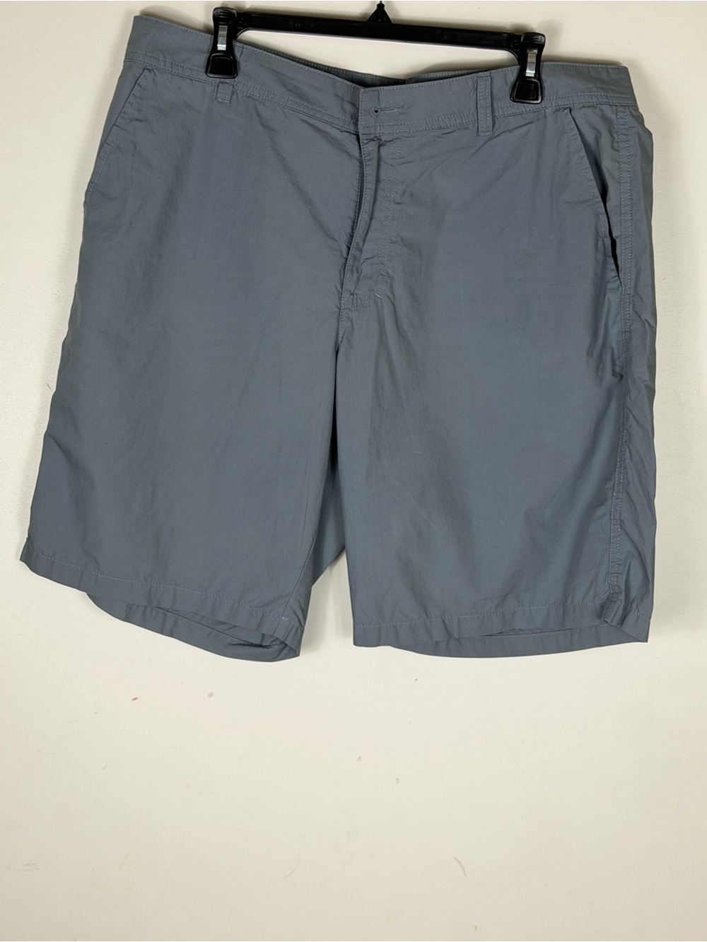Columbia Men's Hiking Lightweight Shorts Size 36W 10L Gray Cotton Outdoors